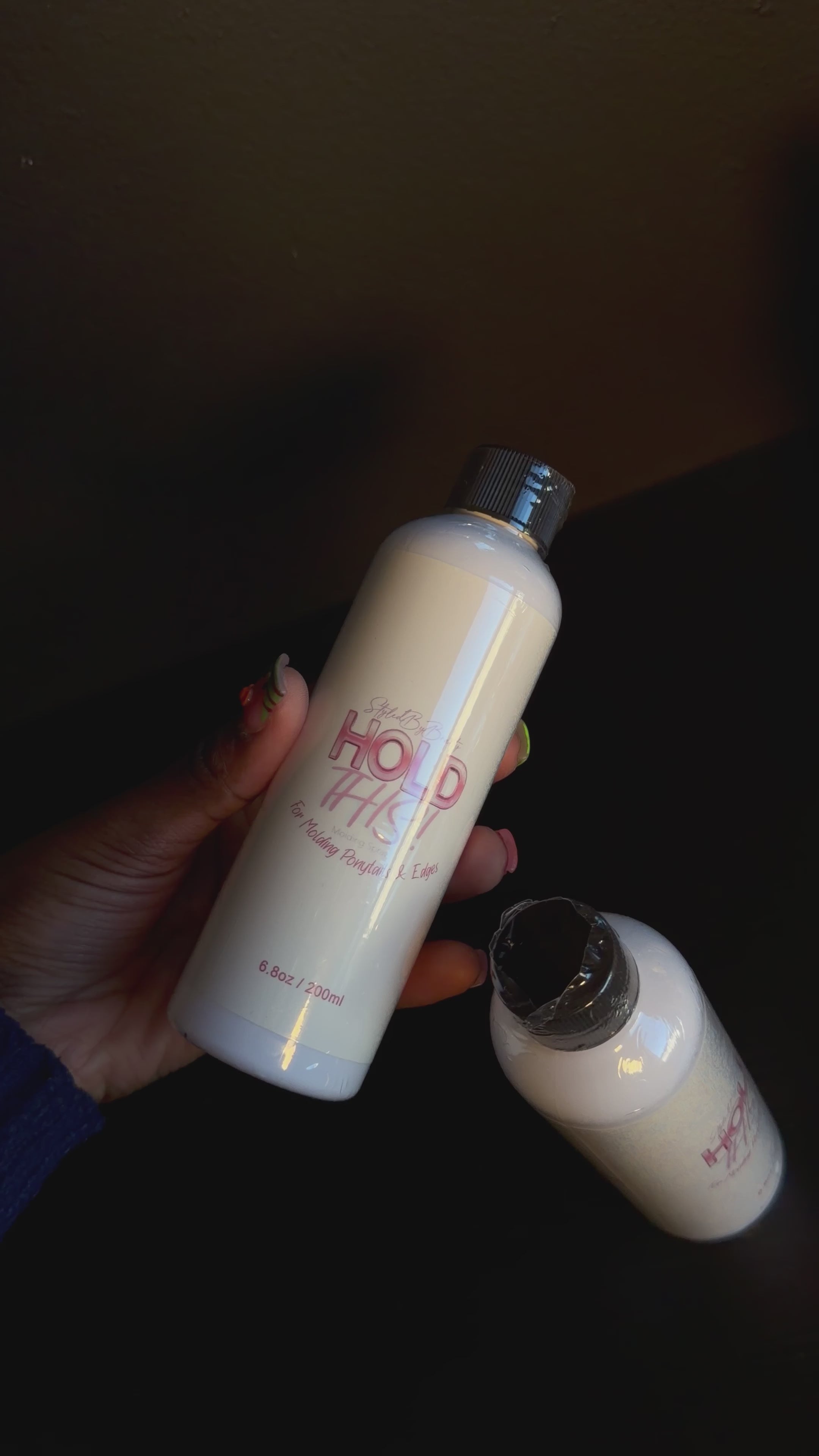 “Hold This” Molding Spray